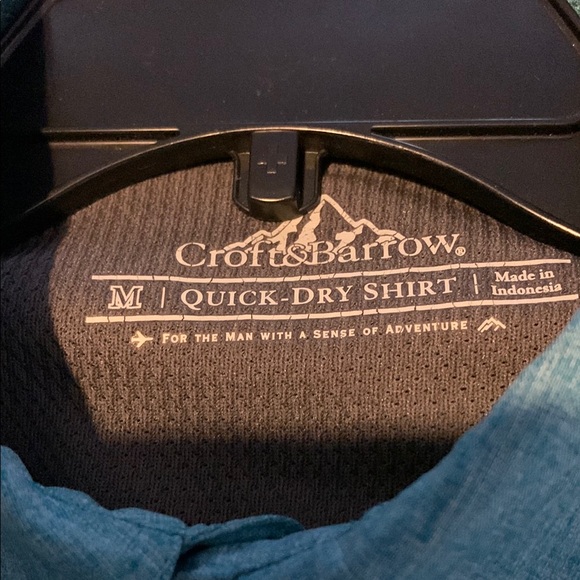 Cabela's Teal Men’s Shirt Short Sleeve EUC - Picture 4 of 4